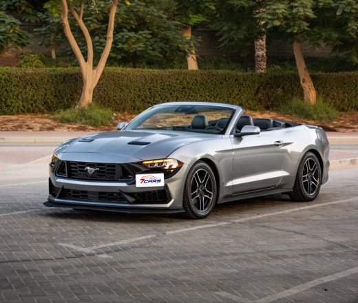 Ford Mustang 2024 Convertible for Rent – 2.3L Turbo Car | 7cars Rental