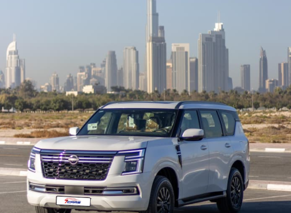 Nissan Patrol Platinum SE 2025 SUV for Rent – Premium Luxury SUV | 7cars Rental