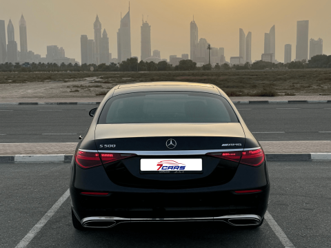 Mercedes S500 2022 Sedan for Rent – 3.0L Executive Luxury Car | 7cars Rental