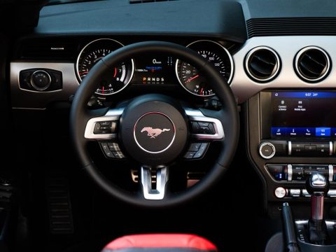 Ford Mustang 2022 Convertible for Rent – 2.3L Turbo Car | 7cars Rental