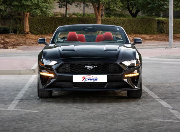 Ford Mustang 2022 Convertible for Rent – 2.3L Turbo Car | 7cars Rental