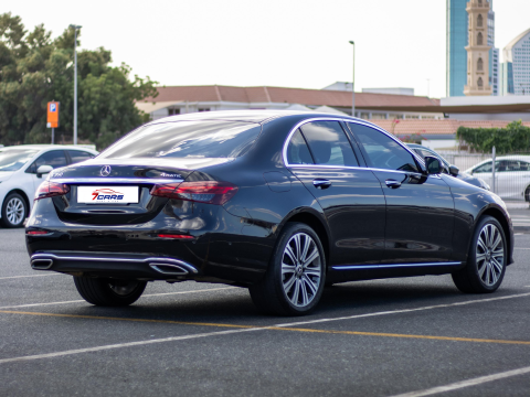 Mercedes E350 2023 Sedan for Rent – 3.0L Luxury Car | 7cars Rental