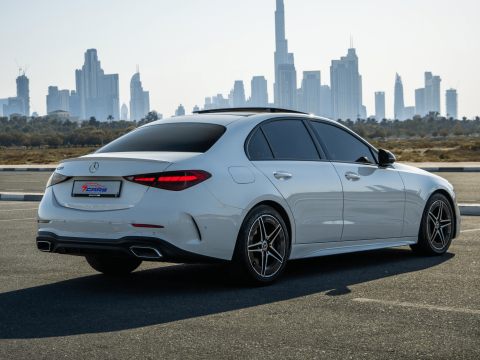 Mercedes C300 2023 Sedan for Rent – 2.0L Premium Car | 7cars Rental