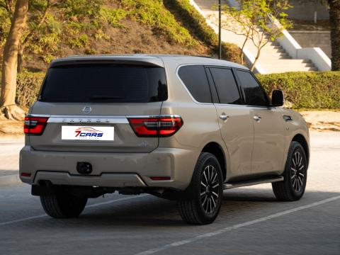 Nissan Patrol 2021 SUV for Rent – Powerful Off-Road SUV | 7cars Rental