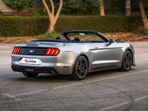 Ford Mustang 2024 Convertible for Rent – 2.3L Turbo Car | 7cars Rental