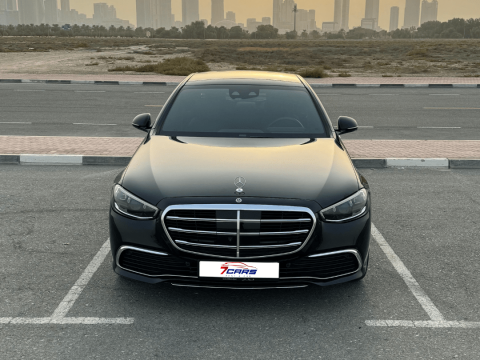 Mercedes S500 2022 Sedan for Rent – 3.0L Executive Luxury Car | 7cars Rental