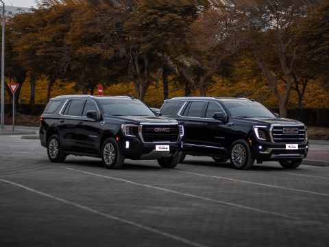 GMC Yukon SLE 2025 SUV for Rent – 5.3L Full-Size Luxury SUV | 7cars Rental