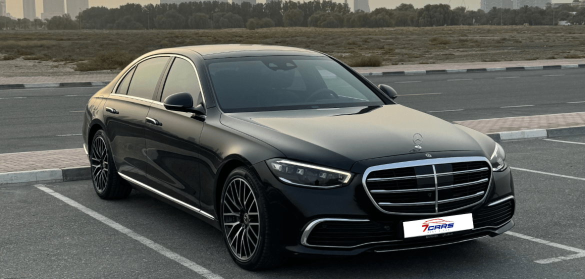Mercedes S500 2022 Sedan for Rent – 3.0L Executive Luxury Car | 7cars Rental