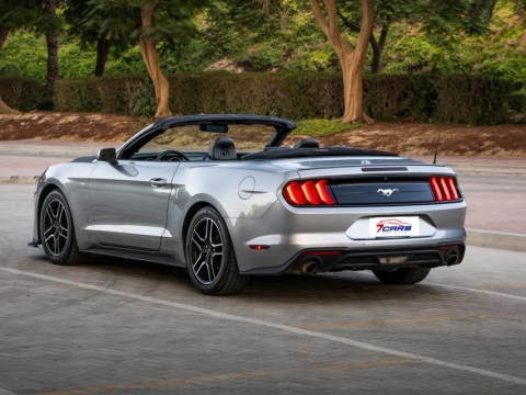 Ford Mustang 2024 Convertible for Rent – 2.3L Turbo Car | 7cars Rental