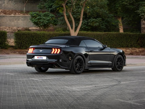 Ford Mustang 2022 Convertible for Rent – 2.3L Turbo Car | 7cars Rental