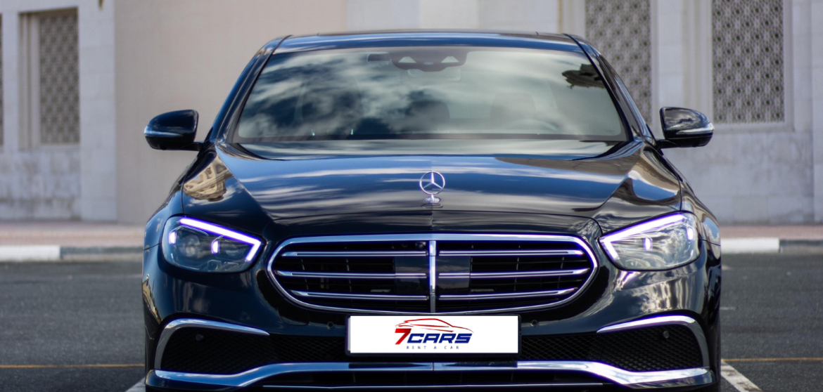 Mercedes E350 2023 Sedan for Rent – 3.0L Luxury Car | 7cars Rental