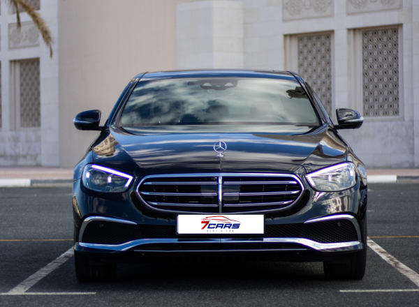 Mercedes E350 2023 Sedan for Rent – 3.0L Luxury Car | 7cars Rental